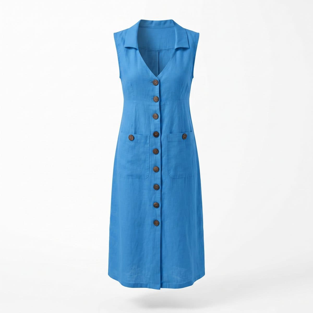Button-Front Dress