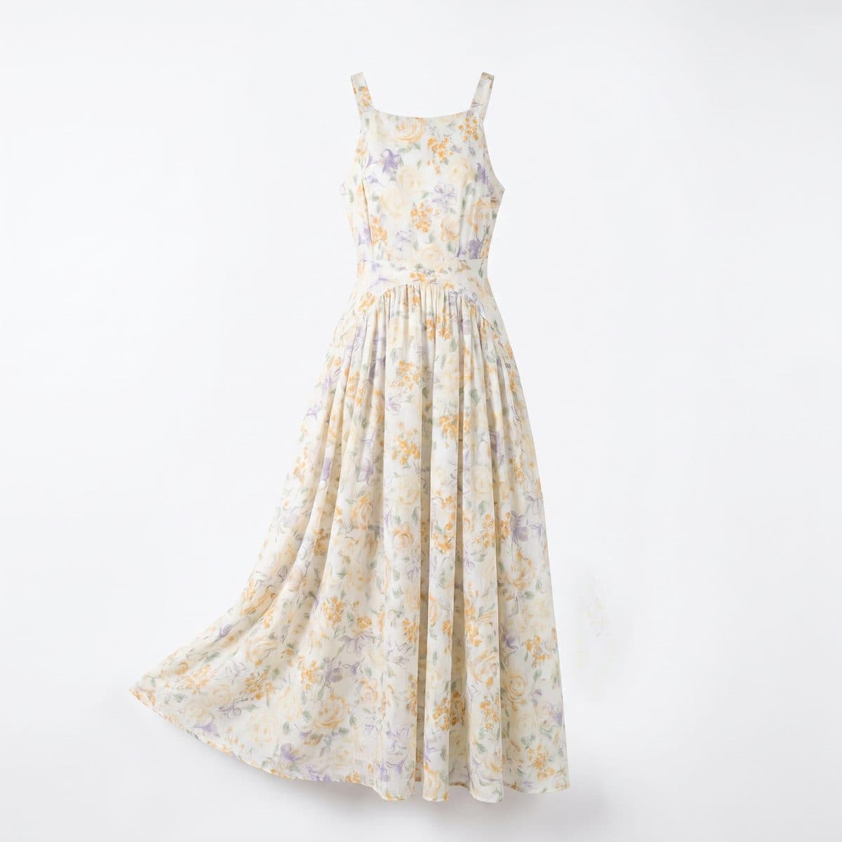 French Floral Sundress