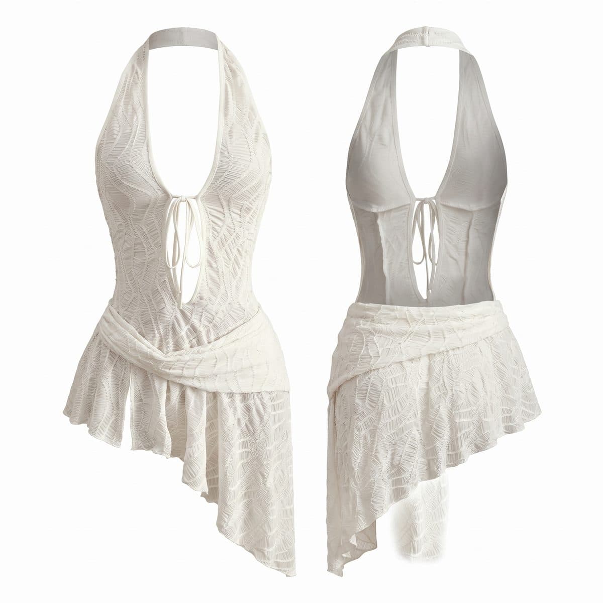 White Halter Mini